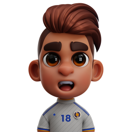 REAL MADRID PLAYER  3D Icon