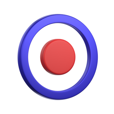 Record Button  3D Icon