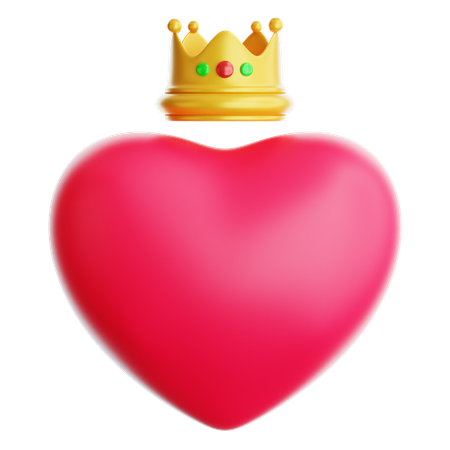 Rei do amor  3D Icon