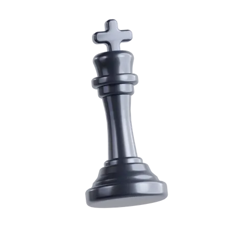 Rei do Xadrez  3D Icon