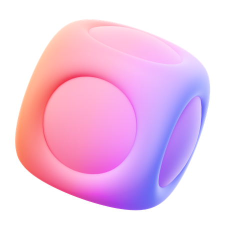 Boîte abstraite  3D Icon