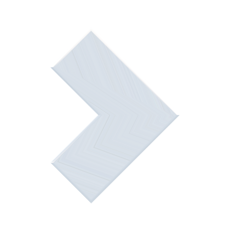 Right Arrow  3D Illustration