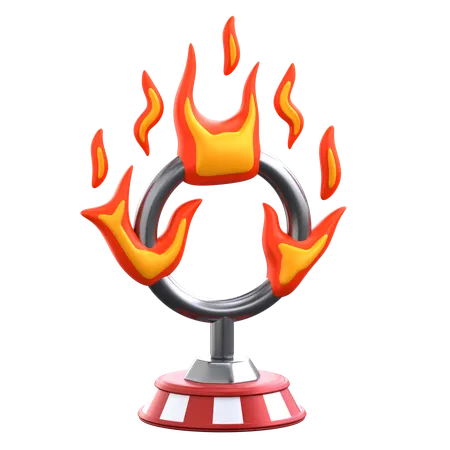 Ring Of Fire  3D Icon