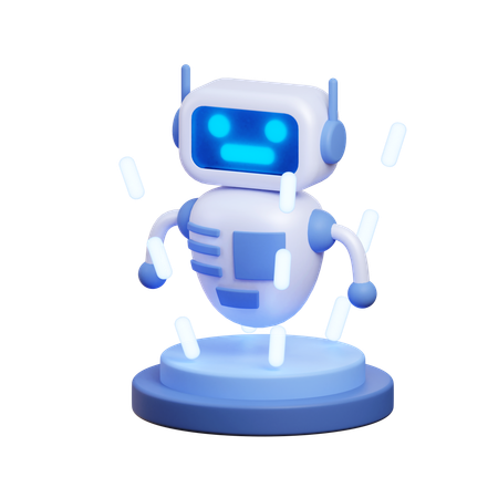 Robô  3D Icon
