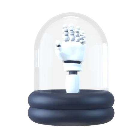 Robô  3D Icon