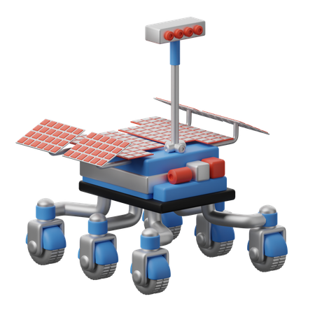 Robô rover  3D Icon