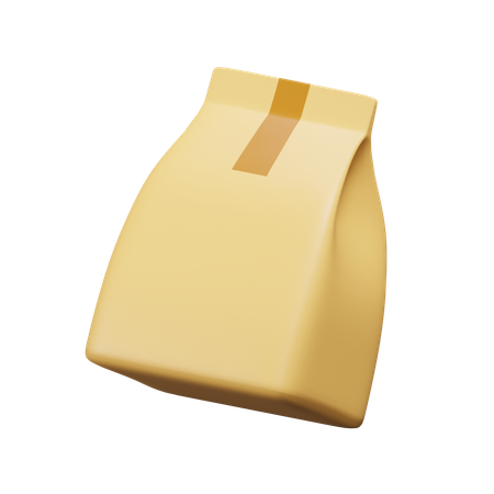 Saco de comida  3D Icon
