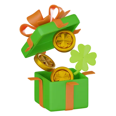 Presentes de são patrício  3D Icon