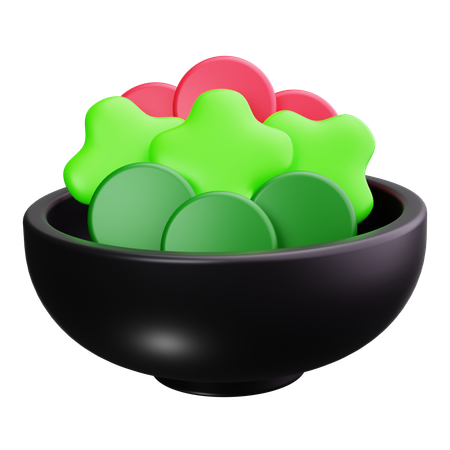Salad Bowl  3D Icon