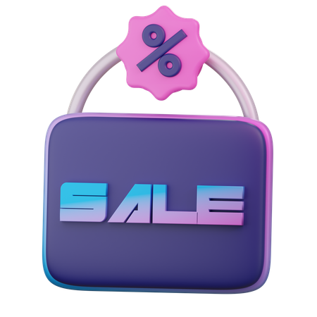 Sale  3D Icon