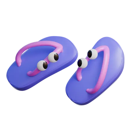 Des sandales  3D Icon