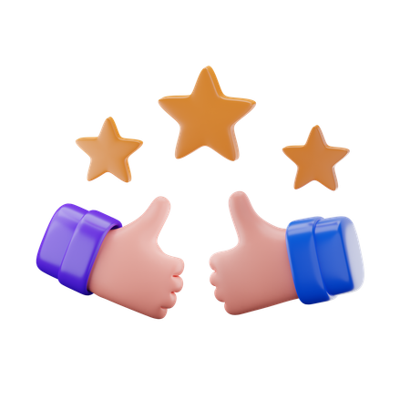 Satisfaction du client  3D Icon