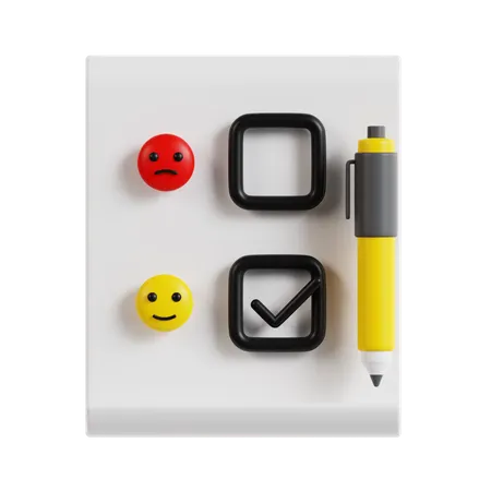 Satisfaction du client  3D Icon