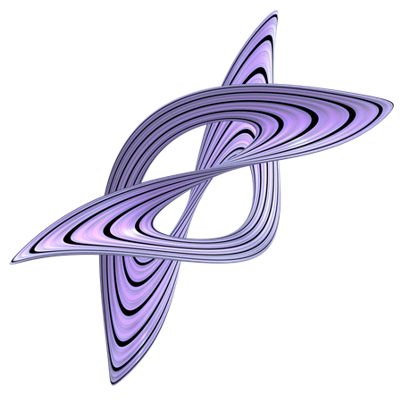 공상 과학 추상 모양  3D Icon