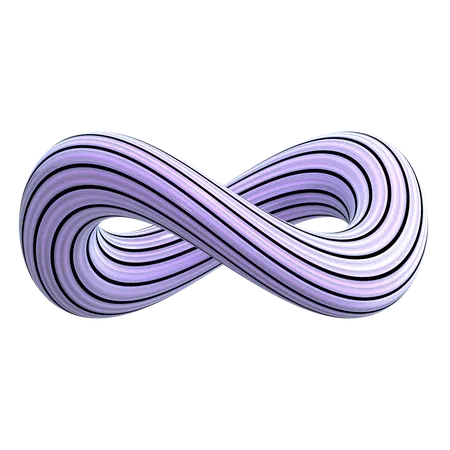 공상 과학 추상 모양  3D Icon