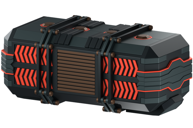 Sci Fi Supply  3D Icon