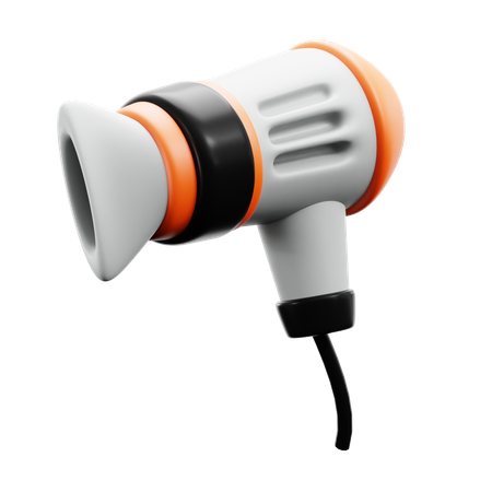 Secador de cabelo  3D Icon