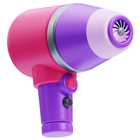 Secador de cabelo  3D Icon