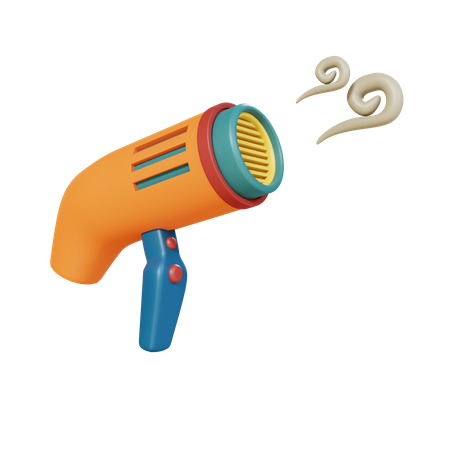 Secador de cabelo  3D Illustration