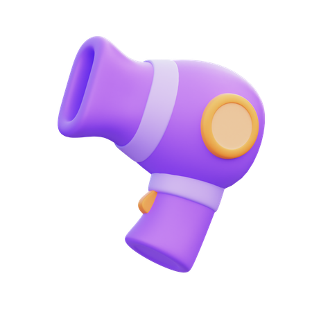 Secador de cabelo  3D Icon