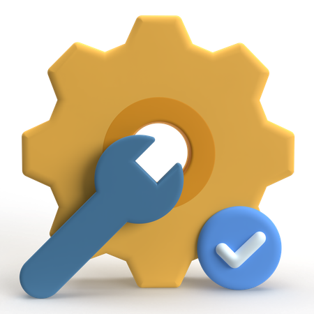 Service technique  3D Icon