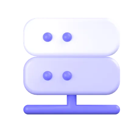 Conexão do servidor  3D Icon