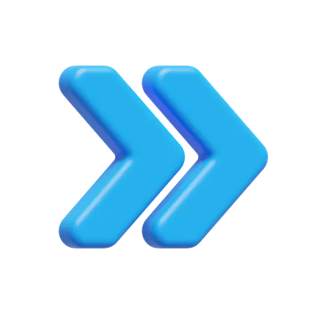 Seta divisa  3D Icon