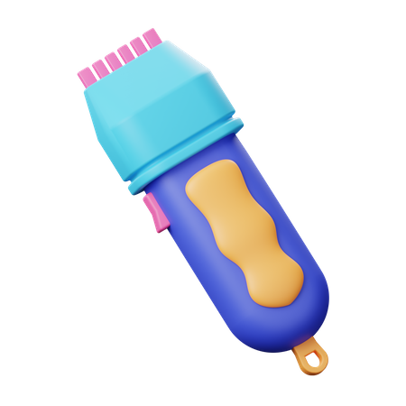 Shaving Machine  3D Illustration