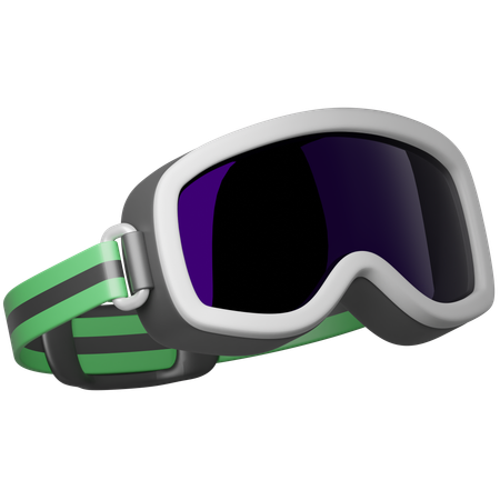 Ski Goggles  3D Icon