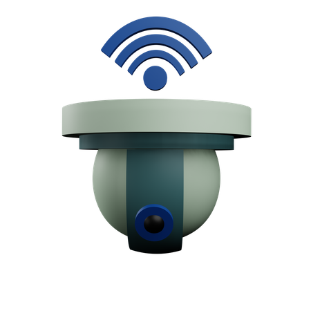 Smart Security Camera  3D Icon