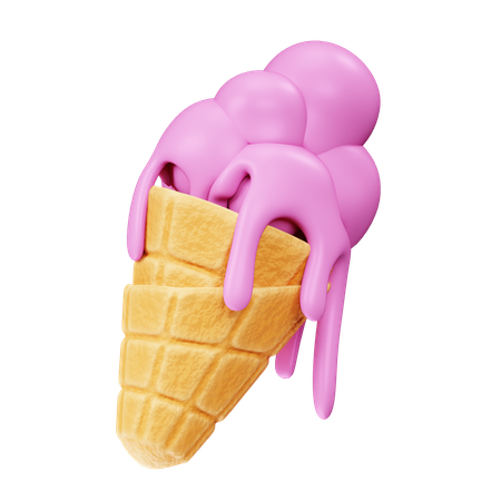 Sorvete  3D Icon