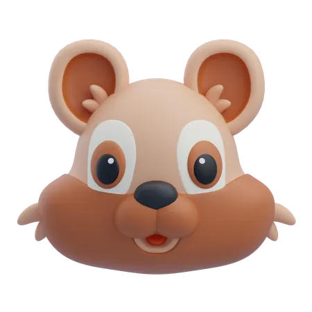 Squirrel  3D Icon