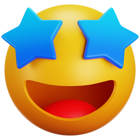 Star Struck  3D Icon