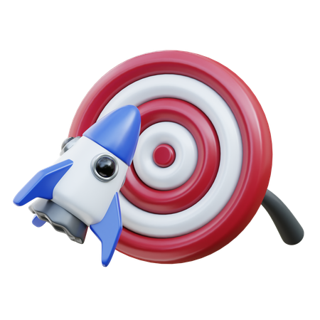 Startup Goal  3D Icon