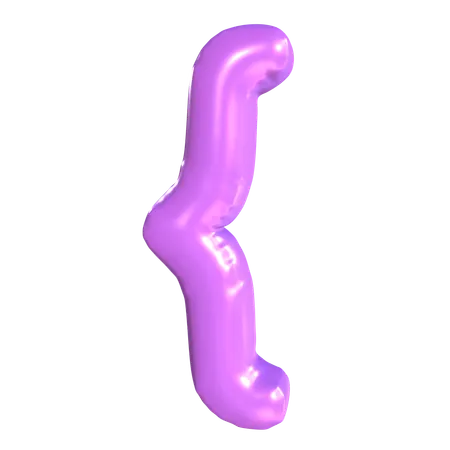 Support droit  3D Icon