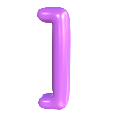 Support gauche  3D Icon