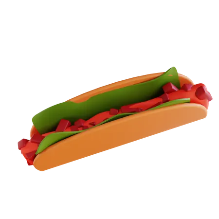 Tacos  3D Icon