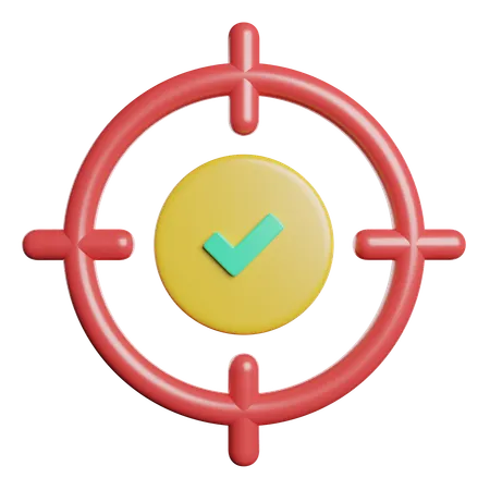 Target  3D Icon