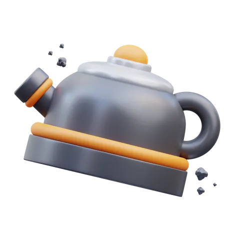 Teapot  3D Icon