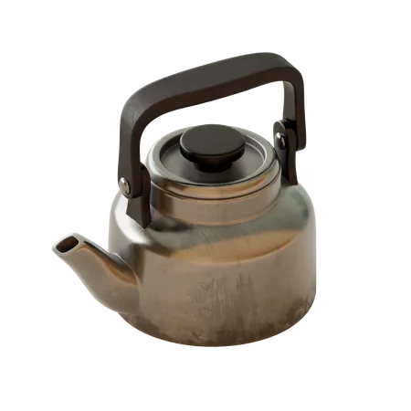 Teapot  3D Illustration
