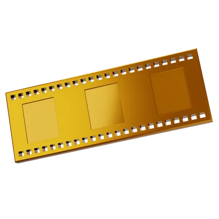 Tira de filme  3D Icon