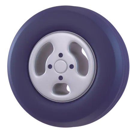Tire  3D Icon