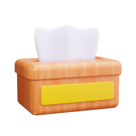 Tissue Box  3D Icon