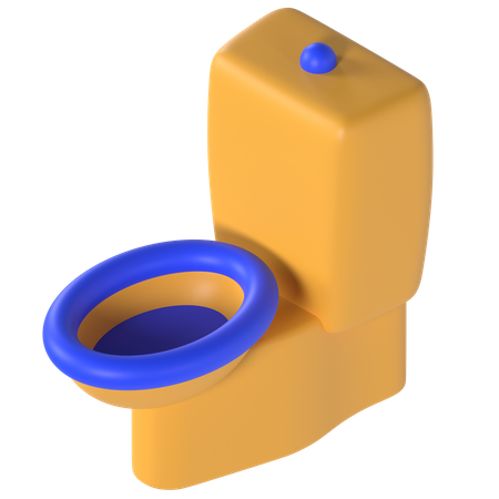 Toilet  3D Illustration