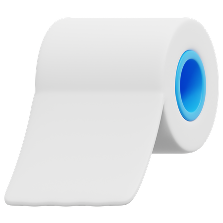 Toilet Paper  3D Icon