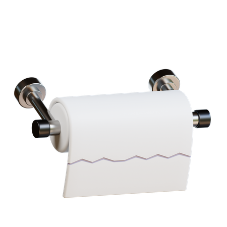 Toilet Paper  3D Icon