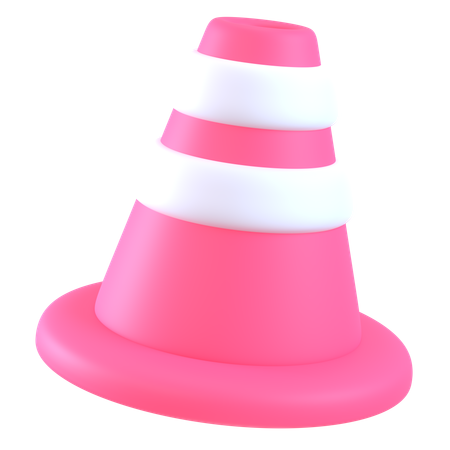 Traffic Cone  3D Icon