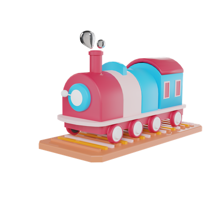 Train  3D Icon
