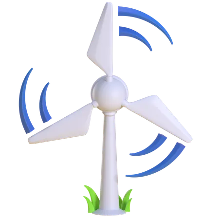 Turbina de moinho de vento  3D Icon
