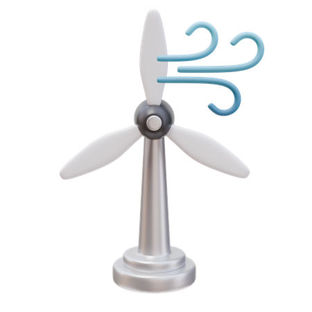 Turbina de vento  3D Icon